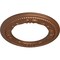 Ekena Millwork Roped Medway Medallion (Canopies up to 7 1/2"), 12 1/4"OD x 7 1/2"ID x 7/8"P, Polished Copper CM12MEPOS - alternate 2
